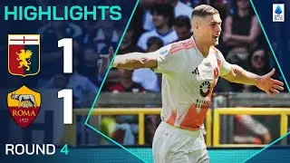 GENOA-ROMA 1-1 | HIGHLIGHTS | Last-minute equaliser spoils Dovbyk&rsquo;s first | Serie A 2024/25