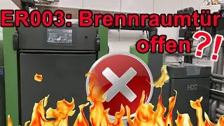 STÖRUNG am HOLZVERGASER | Heizung kaputt! | Fehlermeldung ER003 | HDG F30 | Mr. Moto