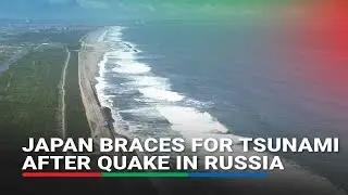 Sirens blare as Japan issues tsunami warning after powerful quake in Russia | ABS CBN News