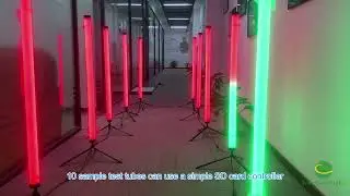 50mm DMX LED tube with tripod for stage performances, concerts, etc.