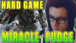 DOTA 2 MIRACLE PUDGE HARD GAME | PATCH 7.07 PRO GAME PLAY