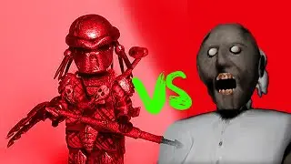 LEGO GRANNY vs PREDATOR