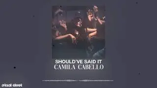 should&rsquo;ve said it ( slowed + bass boosted )