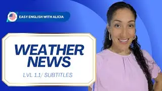 🌤️ Learn English with a simple weather forecast! #ESL #learnenglish