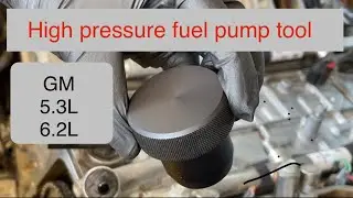 GM High pressure fuel pump install tool demo & info 5.3L 6.2L L83 L86 Yukon Tahoe Silverado Sierra