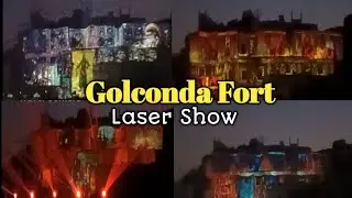 Golconda fort Laser Light Show Video| Golconda fort light and sound show timings |