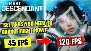 SETTINGS YOU NEED TO CHANGE In The First Descendant (PC, PS5, Xbox Series X) // The Best Settings