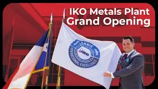 IKO Metals Roofing Plant Grand Opening - Ennis, TX