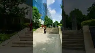Downtown Dallas Skateboarding