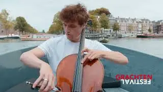 Grachtenfestival 2022 -'Summertime' van George Gershwin gespeeld door Alexander Warenberg