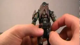 Обзор фигурки Halo Reach Series 3 Forest Spartan MP Target Exclusive