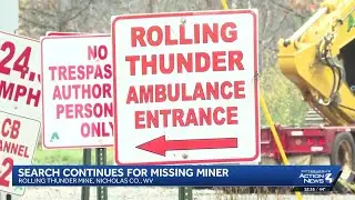 The search for Steve Lipscomb at Rolling Thunder mine