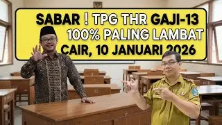 GAWAT! THR TPG 100% Ditunda ke 2026? Cek Jadwal Cair Terbarunya!