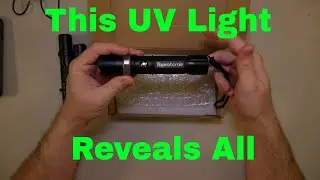 Обзор фонарика Toprohomie UV Black Light