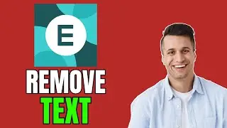 Pixlr Editor : How to Remove Text From Photo Tutorial (2024)