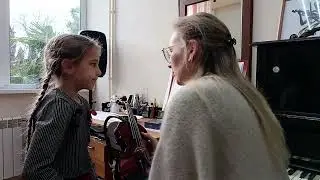 Обычный урок без купюр. Вернее, часть урока. Видео для совсем начинающих преподавателей. 