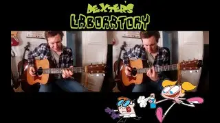 Dexter's Lab Theme --- Acoustic Guitar Cover + Free Tabs {Jacob Neufeld}