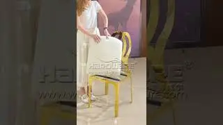 Tiffany Wedding Chair with Removable Cushion #weddingfurniture