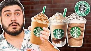 Provamos Todos os Frappucinos do Starbucks