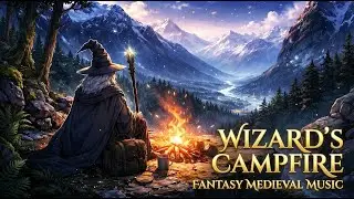 Medieval Fantasy Music for Relax, Work & Focus | A Wizard&rsquo;s Campfire Above the Silent Valley