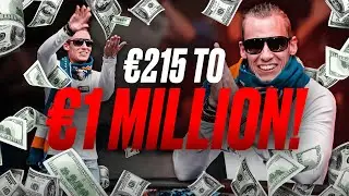 INSANE JOURNEY from a €215 Satellite to EPT FINAL TABLE! 🏆