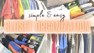 Closet Declutter and Organization | KonMari Organization | This and Nat with @TheArmsteadFamily