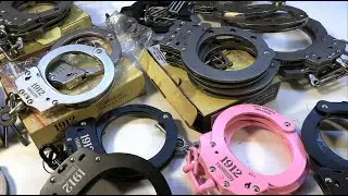 Unboxing 1912 Handcuffs Rhino Algemas Brasil Retro Handschellen Sammlung Handcuff Warehouse USA