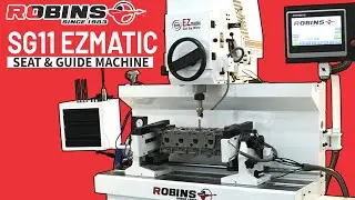SG11 EZmatic | Next-Generation Automatic Seat & Guide Machine| #robinsmachines #seatandguide #robins