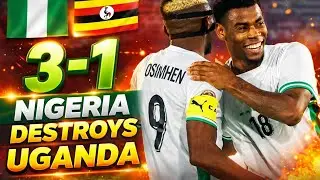 Uganda vs Nigeria | AFCON 2025 Qualifiers, SUPER EAGLES WIN, OFFICIAL ANTHEM BY CHURCHILLKAY 