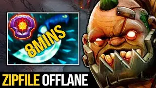 OMG Master Tier Zipfile Pudge Offlane 8Mins Blink Dagger | Pudge Official