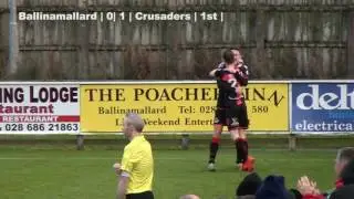 Ballinamallard Vs. Crusaders (10/12/16)