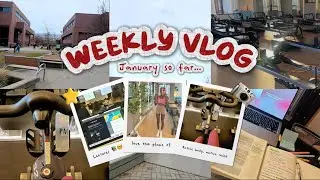 WEEKLY VLOG | UNDERGRAD DIARY 📆📚| Final Semester at UBCO, Building My Routine | Psychology Major 🧠🤓