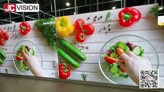 Kinetic LED Display in Action: Dynamic Motion Ads for Retail & Events! (JCVision)
