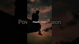 Powerful Person! #shorts #youtubeshorts #shortsfeed #powerofalone #thepositivequotes