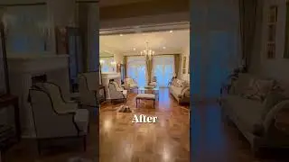 Before and After: Marble Mantel Transformation