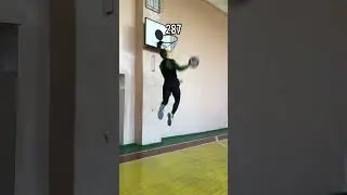 Слем Данки на разные кольца #shorts