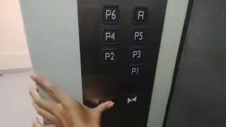 Mitsubishi Elevator With Low Pitch Chime - Fairmont Hotel Jakarta. 