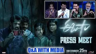 Q&A With Media at Eesha Press Meet | Thrigun | Hebah Patel | Akhil Raj | Latest | JAI SWARAAJYA TV