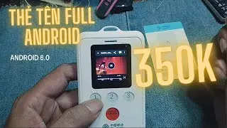 Thẻ Nhân Viên chạy Android 6.0 - Điện Thoại Cục Gạch Android Mini, Youtube, Facebook, Tiktok???