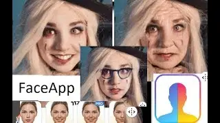 chaoko con el fitro FaceApp