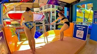 Wide Body Water Slide at Aquapalace Prague #waterpark