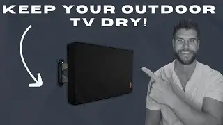 Check out this outdoor TV cover! My personal feedback.