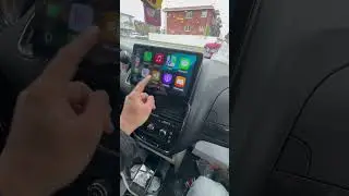 Dodge grand caravan 2013 radio CarPlay 10 inch #automobile