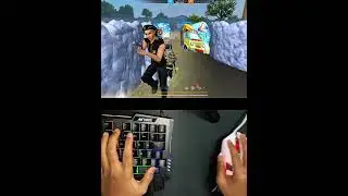 mini pc Free Fire keyboard mouse ⌨️ 🖱 📲 gameplay #freefire #keyboard #handcam #viralvideo