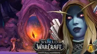 Anduin & Sylvanas' Endgame [N'zoth Cutscenes] - 8.2 WoW BFA: Rise of Azshara Prologue