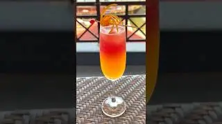 Orange Cranberry Fusion Mocktail #shorts #mocktail #asmr