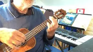 My Back Pages - Bob Dylan - solo ukulele - Arranged&played by Colin Tribe on LEHO