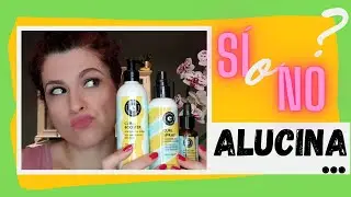 🌹Productos COCUNAT Rizos Opiniones →¿Funciona?→BOOSTER, Spray y Serum🌹Método CURLY GIRL en español✨