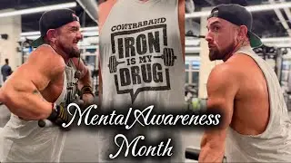 Alcohol & Drug-Free Challenge: Gym Training with Bodybuilding Tricep Workout
