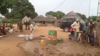 Manually drilling using the Baptist drill method
